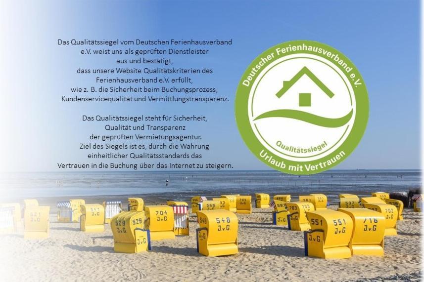 Haus "Jan Am Strand" Appartement Jan414 Cuxhaven Buitenkant foto